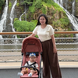 휴대용유모차추천 순성 코니 오토폴딩 휴대용 유모차 2달 사용기