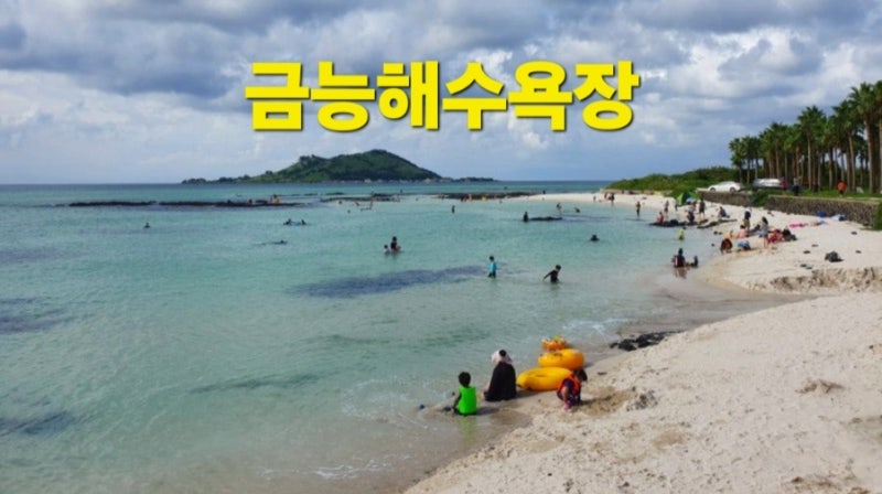 제주 금능해수욕장 주차