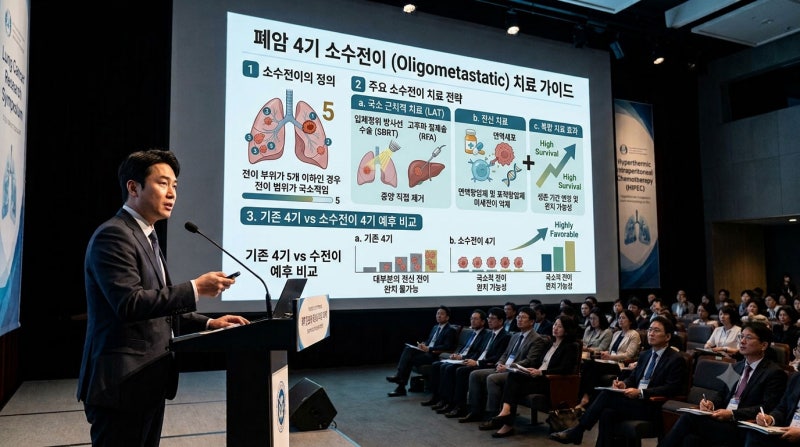 비소세포폐암 4기 치료 과정(수술, 방사선, 항암)과 실제 완치 사례