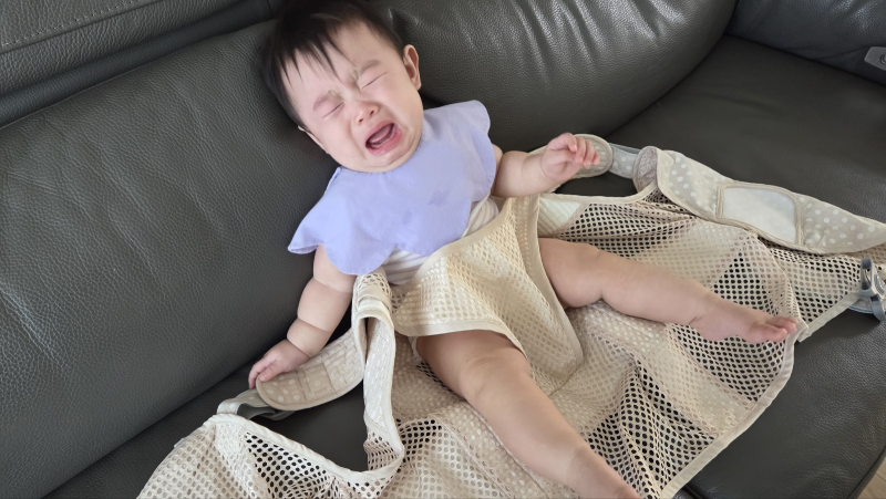 조끼형 포대기 매는 법과 시기, 아기 고관절까지 8개월 업어본 솔직 후기