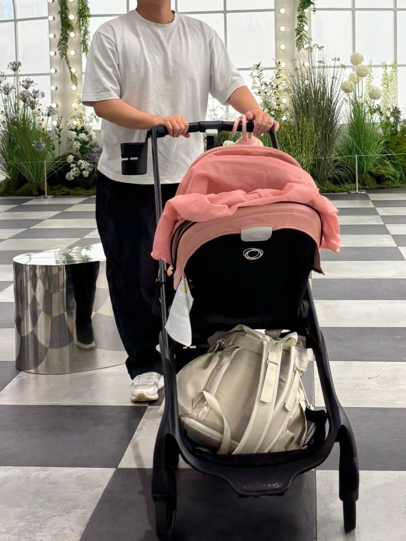아기 절충형 유모차 부가부 드래곤플라이 1년 사용 후기 _ 캐노피 미스티화이트,  브리지 썬....