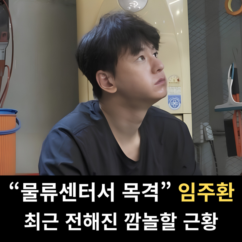 "간, 폐, 심장, 신장 All good" 물류센터 일하던 임주환의 깜놀할 근황