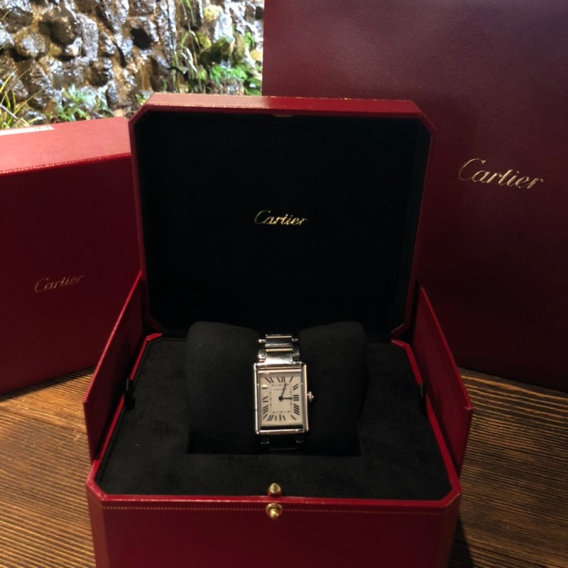 [Cartier] 까르띠에 탱크 머스트 스틸 라지| 스트랩 교체 방법, 출시가 390만원에, 현재 가격은?