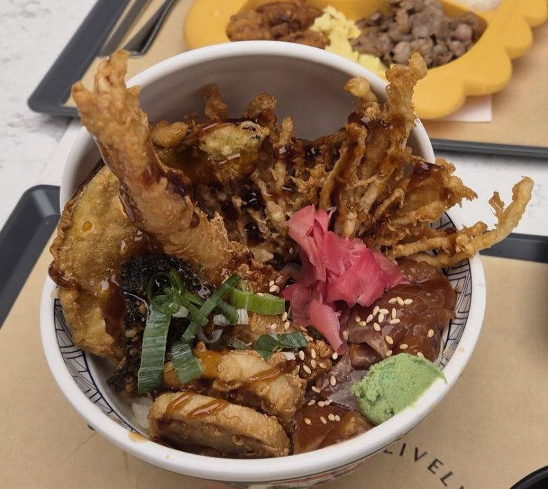 기흥 롯데아울렛 Tasty Ground 푸드코트 맛집 추천! 온기정·삼백돈·아비코·이가네 떡볶이 가족....