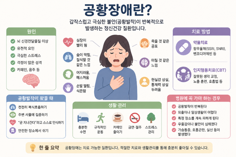 "갑작스러운 가슴 두근거림, 갑자기 숨이 막히고 심장이 뛴다면?" 어지럽고 죽을 것 같은 공....