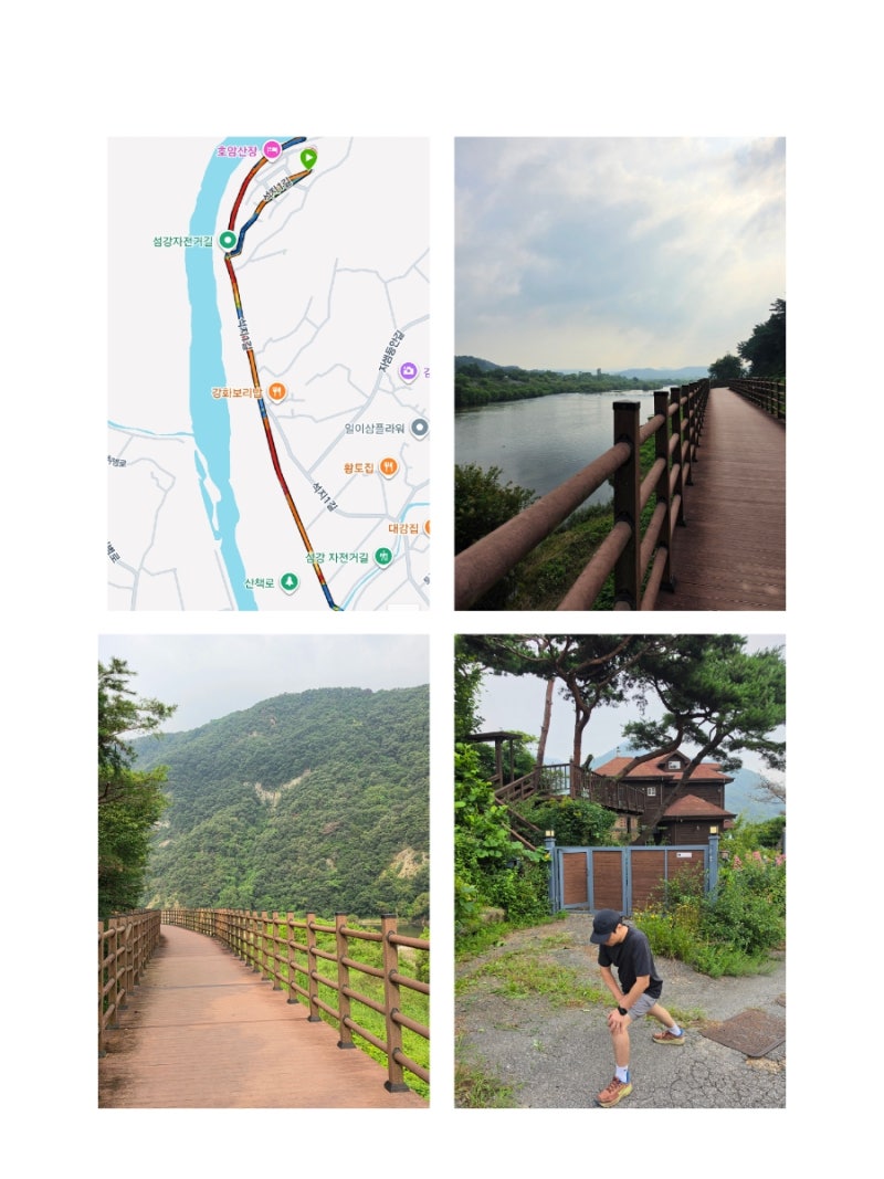 원주 문막 러닝코스 추천,섬강 자전거길 따라 달리는 5km 조깅 코스