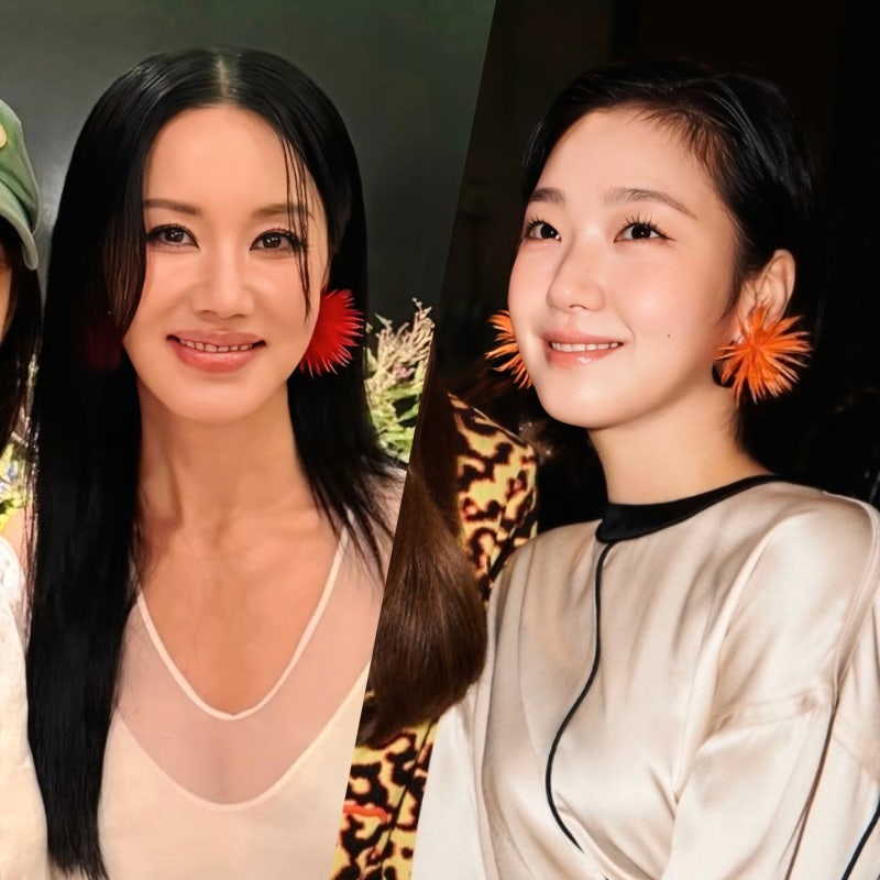 같은 샤넬 명품 귀걸이인데 왜 반응이 달랐을까? 엄정화 · 김고은 패션 스타일 차이 분석