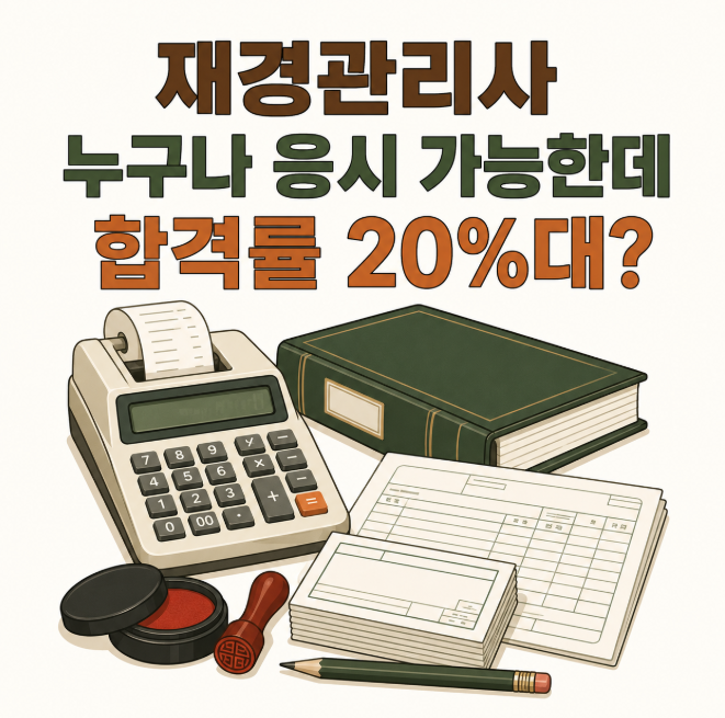 합격률 20%대 재경관리사 응시자격과 난이도