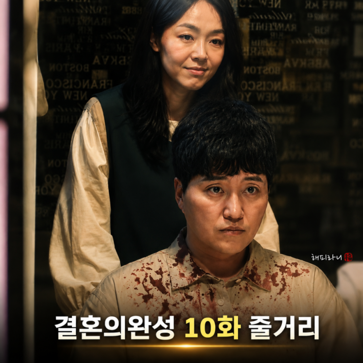 <b>결혼의완성</b> 몇부작?10회 줄거리 충격적인 <b>결말</b> 노만희 김경애 만남 ....