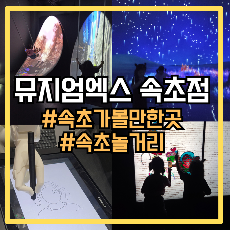 속초 가볼만한곳 실내 추천, 아이와 함께 즐긴 뮤지엄엑스 속초 데이트 코스