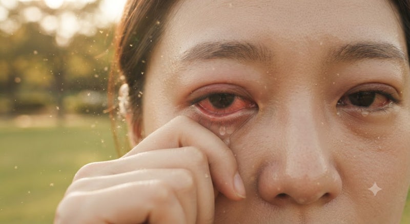 지금부터 눈 건강 챙기세요! 알레르기 결막염 vs 유행성 결막염, 증상 차이와 구별법