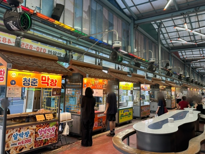慶州 | 中央市場夜市 室內 親子同遊好去處 BIG4的幸福 美食推薦 探訪評論