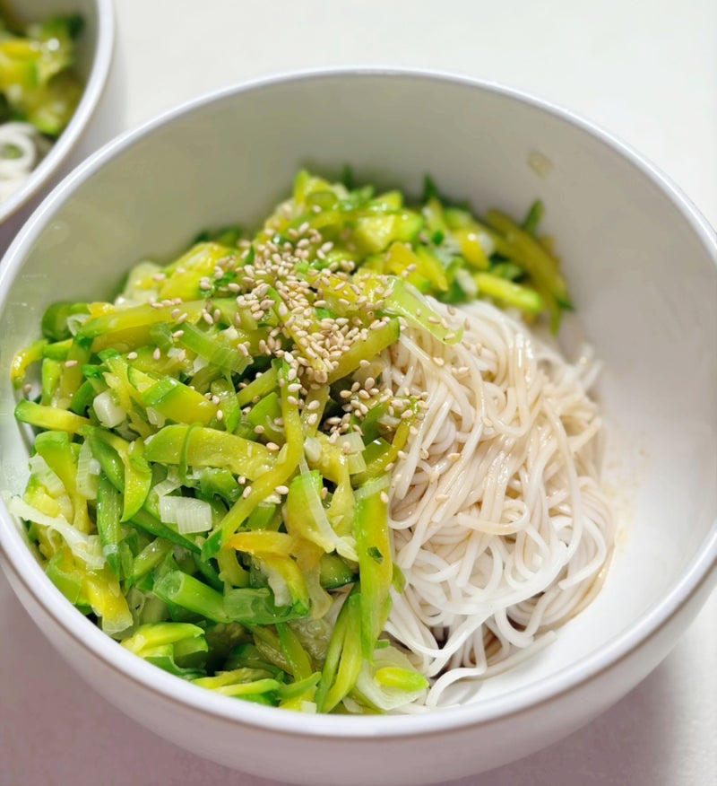친환경 참치액 동원참치액으로 만든 간장비빔국수 레시피 및 후기