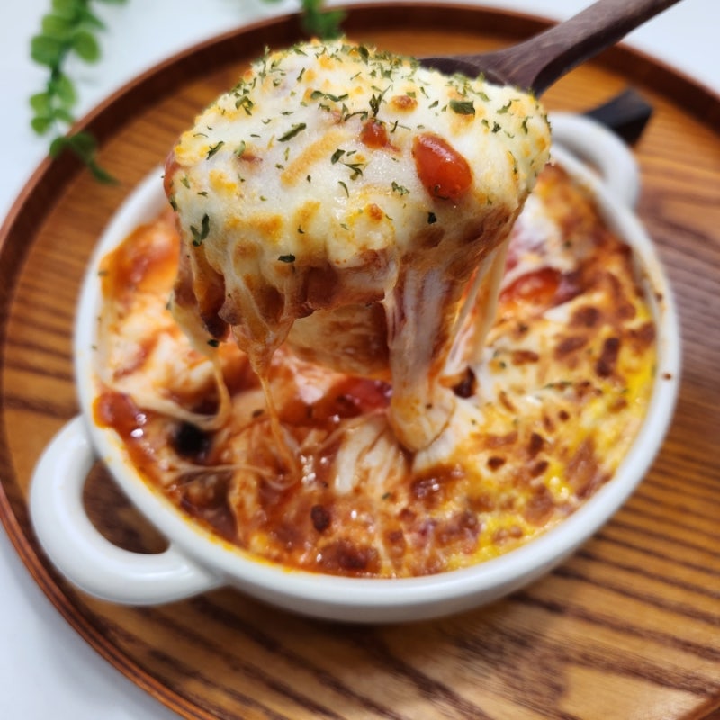 덱스가 먹고 완전 반함! 걸그룹 다이어트 식단 순두부 그라탕