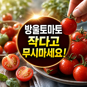 미니 방울토마토의 라이코펜의 성분과 효능, 맛있게 먹는 방법, 주의할 점