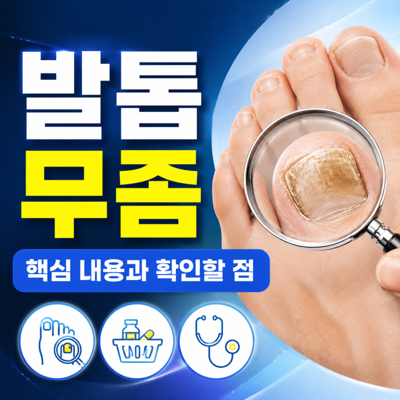 발톱무좀, 처음 발견했을 때 병원과 약국 중 어디를 먼저 가야 할까?