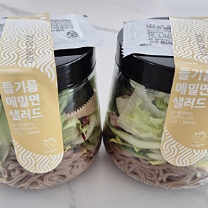 세끼판다 들기름 메밀면 샐러드 간단 든든 샐러드 (내돈내산 후기)