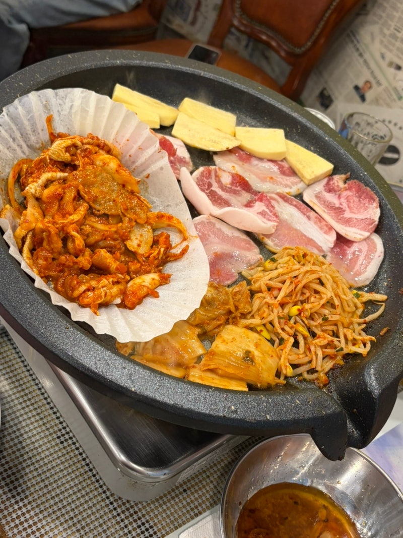 [순천]조례동 레트로 냉동대패맛집 옛날삼겹살