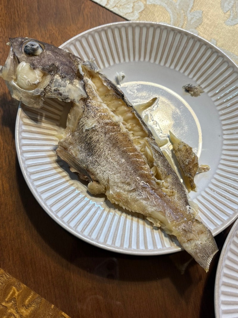 [음식일기] 능성어 구이 - 다금바리 차이점, 제철, 양식, 자연산