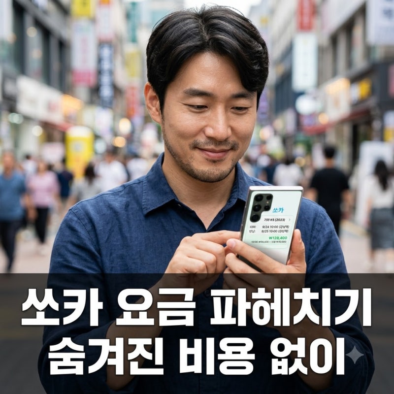 쏘카 이용요금 최신 정보: 대여, 주행, 보험료 핵심 정리! 30km 무료 혜택은?