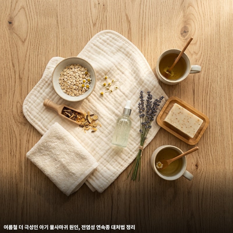 여름철 더 극성인 아기 물사마귀 원인, 전염성 연속종 대처법 정리