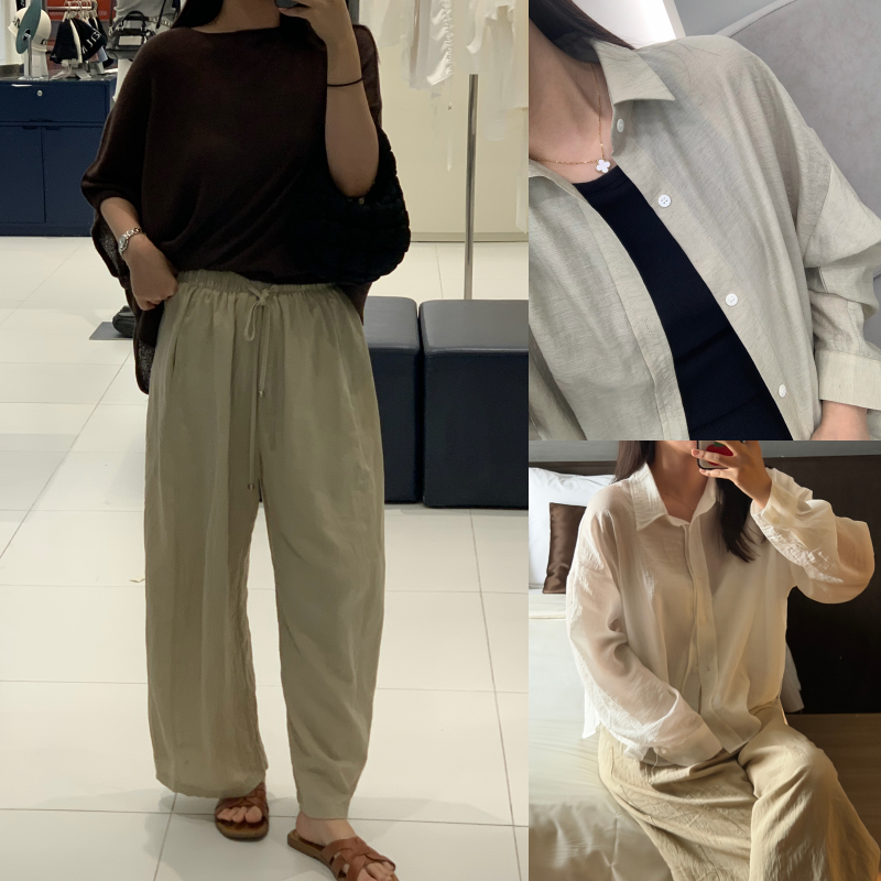30대 40대 여성쇼핑몰 데이미유, 편안한 여름 데일리룩 코디 추천