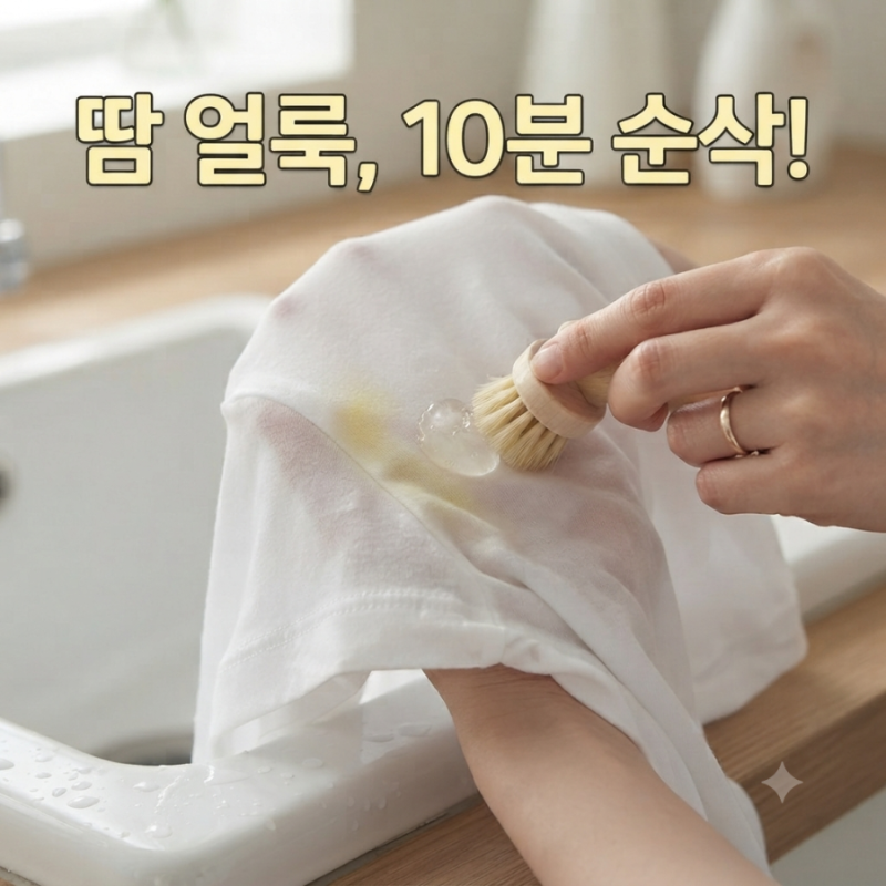 "너는 알려나?"최신 홈세탁 기술로 해결하는 여름철 땀 얼룩과 냄새 완벽 제거법 비밀 공개.