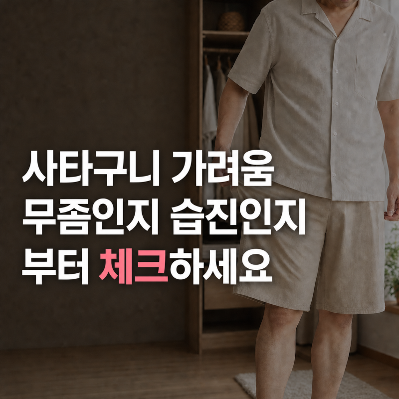 사타구니 가려움, 가장자리가 번지는지 보고 연고를 고르세요