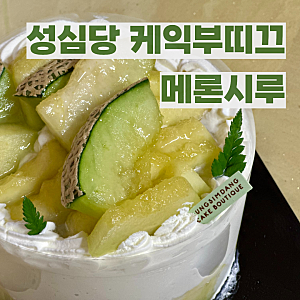 성심당 케익부띠끄 메론시루 기간 및 가격 후기