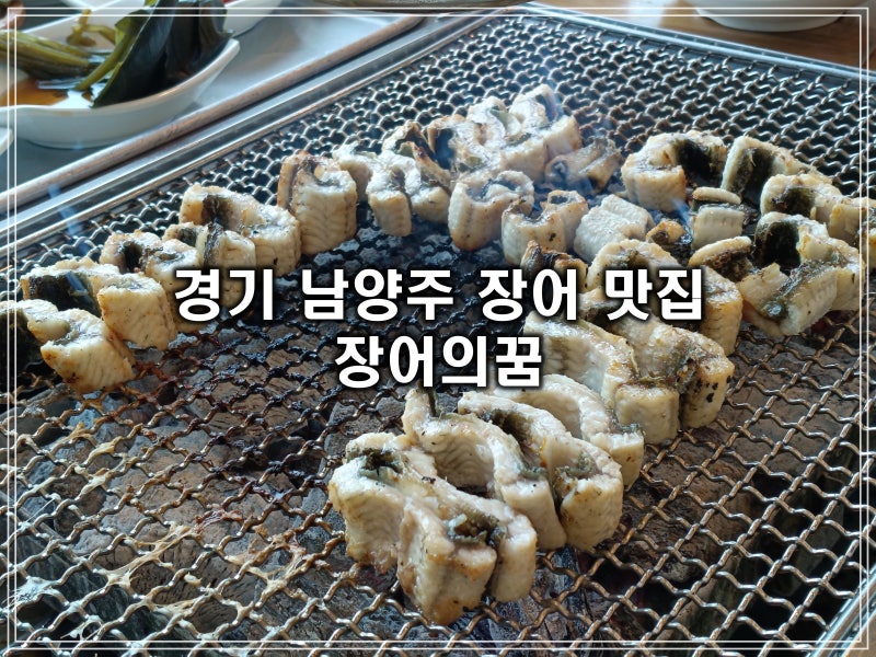 경기 남양주 장어 맛집 장어의꿈 장어는 이 집이다