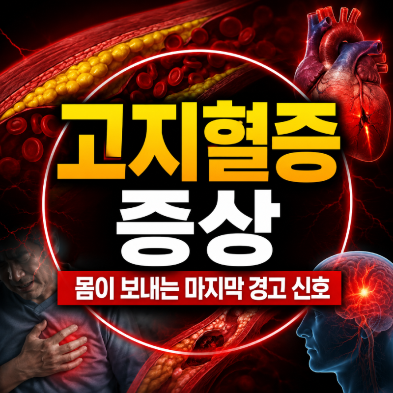 고지혈증 증상, 몸이 보내는 마지막 경고 신호를 놓치지 마세요