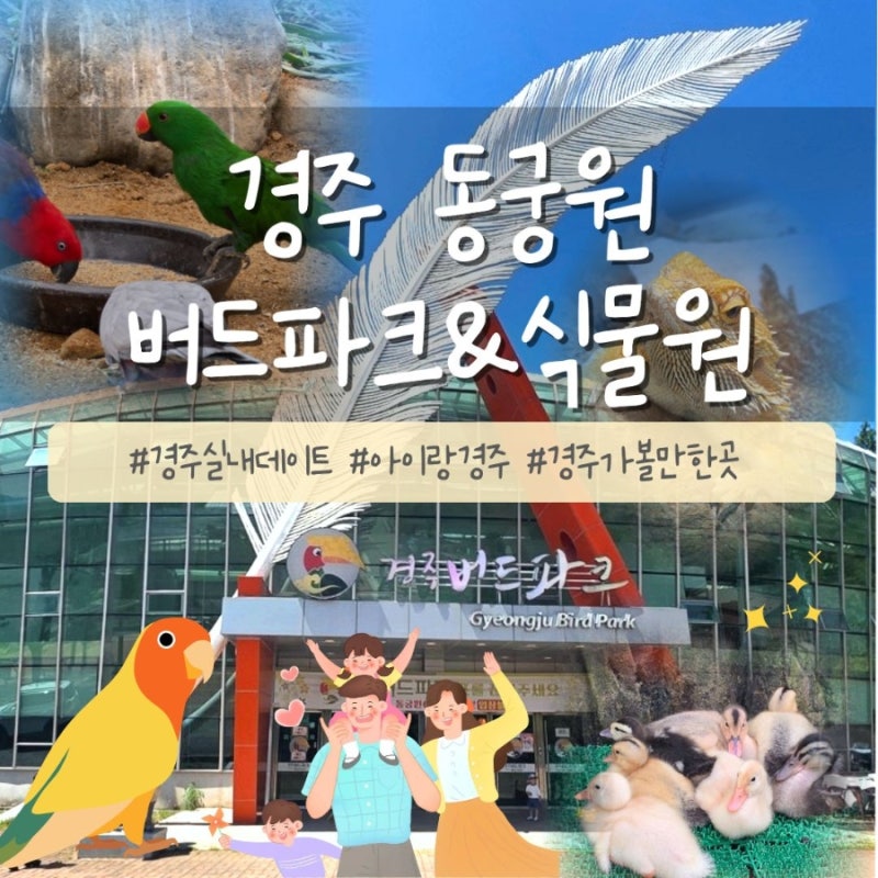 [경주]동궁원 버드파크,식물원 경주아이랑가볼만한곳 경주실내데이트