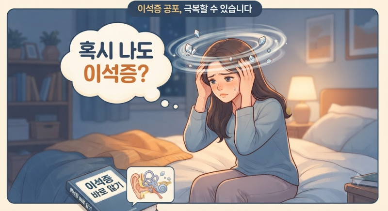어지러움의 공포, 혹시 나도? 이석증의 모든 것과 극복 꿀팁