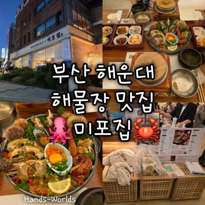[부산] 미포집 해운대 해물장 솥밥 맛집 미녀해물장 정식 후기 추천 꿀팁