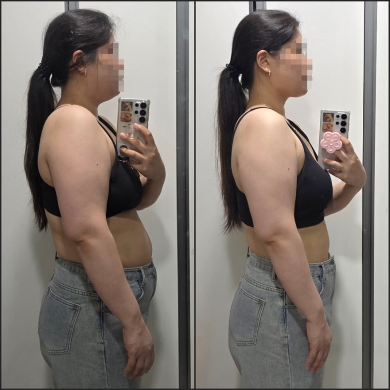 스위치온 다이어트 3주차 후기 | 5.7kg 감량, 눈바디 변화