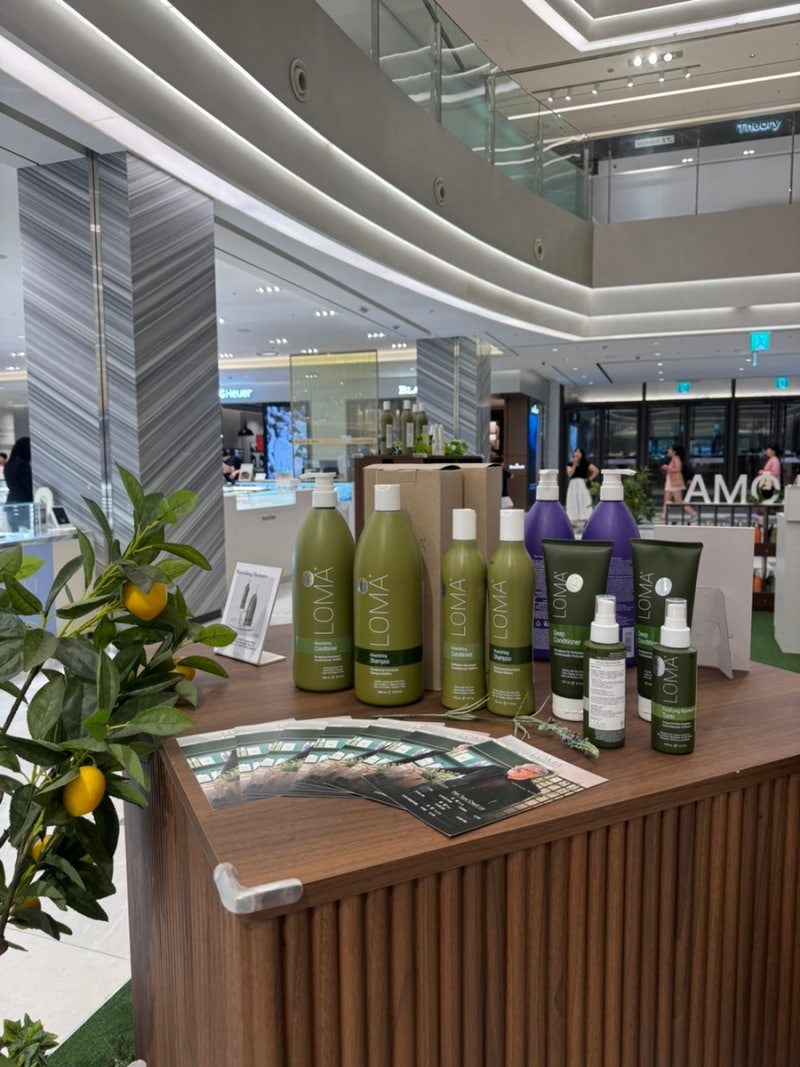 대구 신세계백화점 로마샴푸(LOMA) 내돈내산 구매 후기
