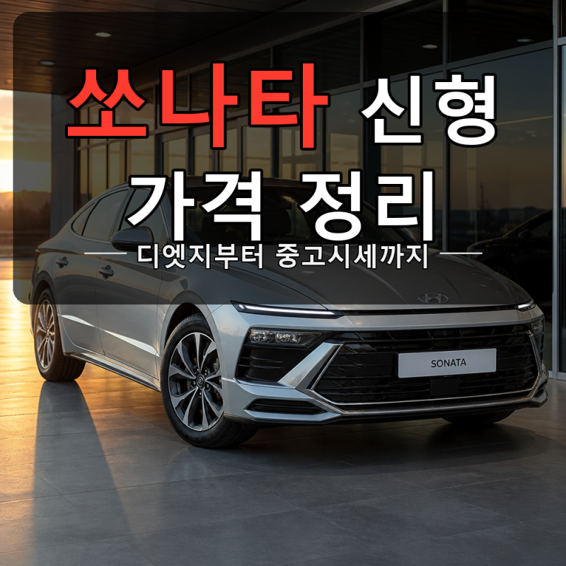 쏘나타 2026 디 엣지 가격과 중고 시세 총정리