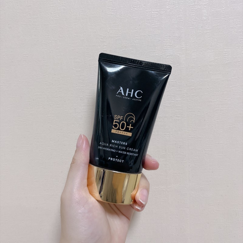 올리브영 선크림 추천ㅣAHC 마스터즈 아쿠아 리치 선크림 이사베 추천템 후기
