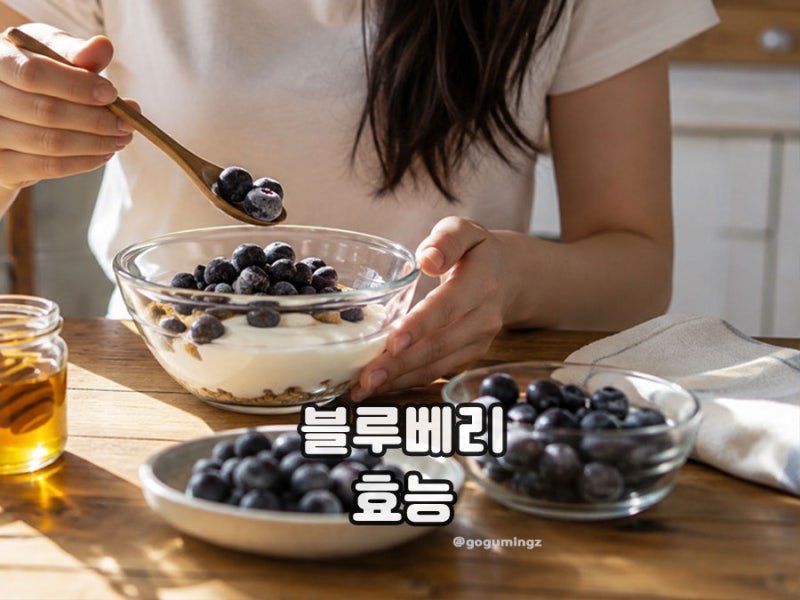 냉동 블루베리 효능 부작용, 생과와 차이 있을까? 부작용은?