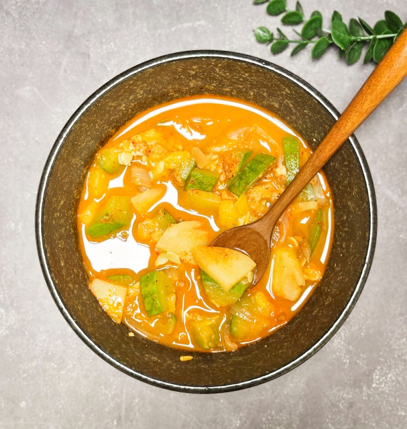고기 없어도 깔끔하고 진한 감자 애호박 찌개 레시피 초간단 고추장찌개 만드는법