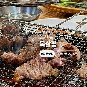 울산 달동 고기집 목살집 / 삼산 꼬들목살 맛집
