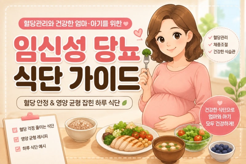 "임당 검사 전 식단은 이렇게"임신성 당뇨 재검 통과 수치