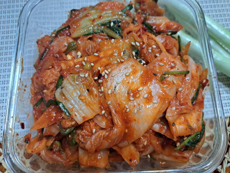 배추김치담그는법  배추포기김치 레시피 배추겉절이 여름김치