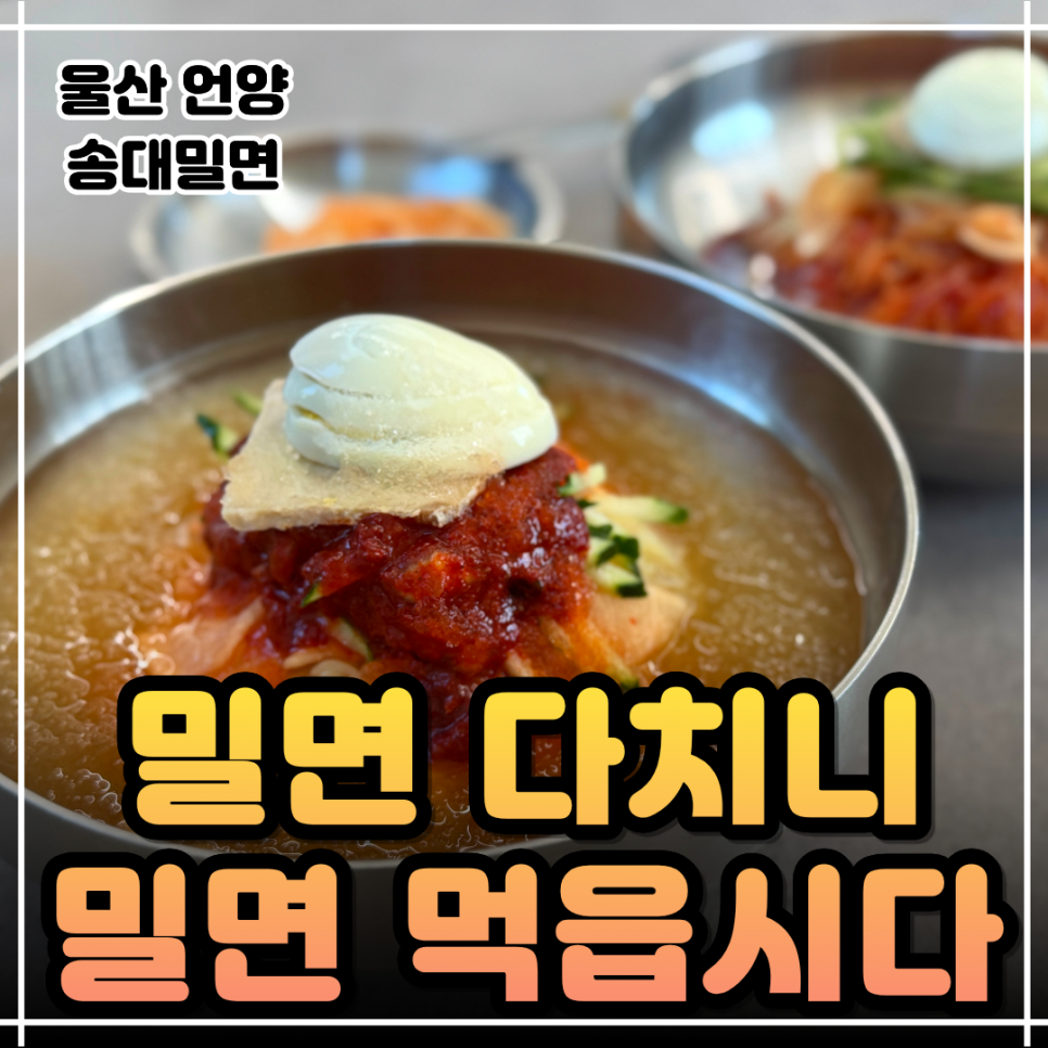 언양송대밀면 사진 1