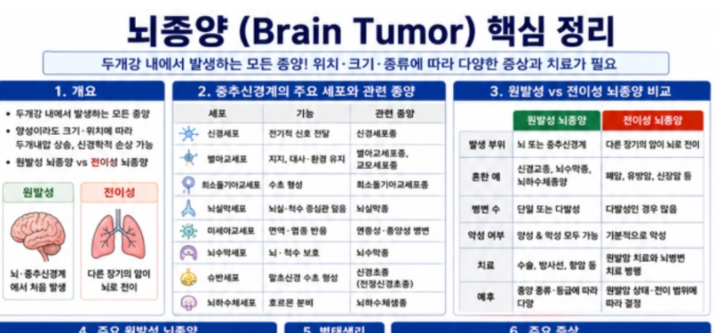 [성인간호학] 04. 뇌종양(Brain Tumor)