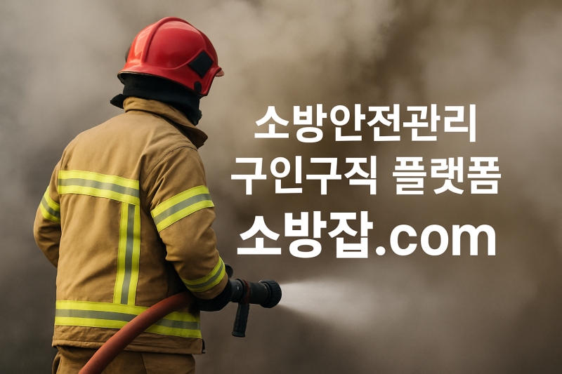 소방 구인구직 총정리: 소방설비기사·소방시설관리사 채용 공고와 전문 인재 이력서 실시간....