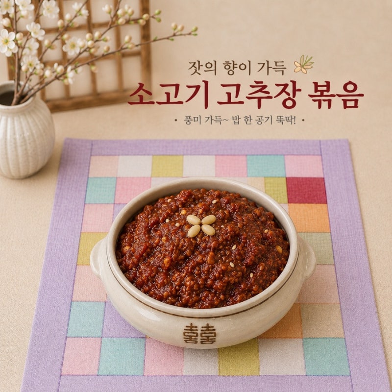 소고기 고추장볶음, 잣을 더해 고소함까지 살린 밥도둑 레시피
