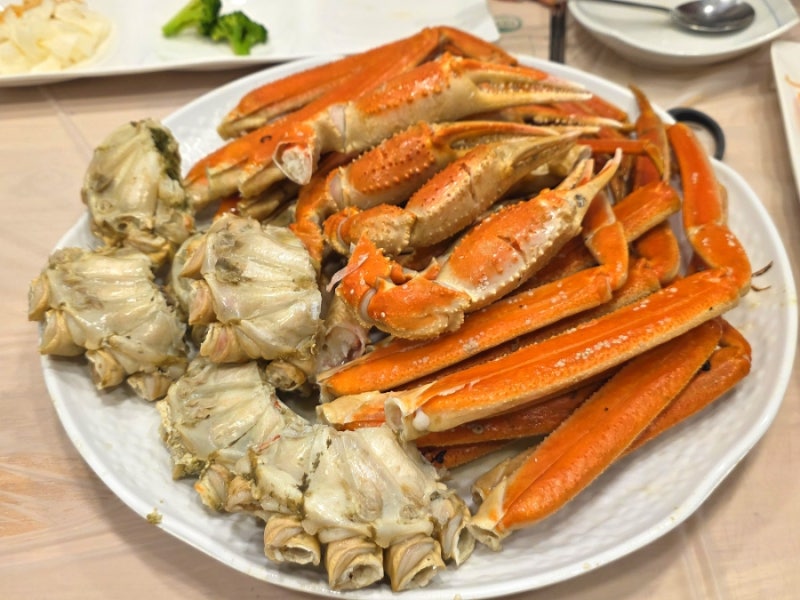 특별한 가족 외식 사천 동남수산 킹크랩 대게 랍스터 맛집 예약 러시아 박달대게 추천 후기