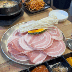 [ 여수 화장동 밥집 ] 여수 냉삼 꽃삼겹살이 맛있는 화장동 맛집, 성산회관