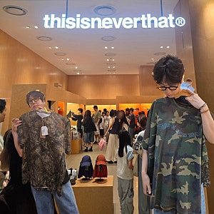 "여름 데일리룩부터 가을 이너티까지 " 디스이즈네버댓 매장서 본 반팔 4종 리뷰